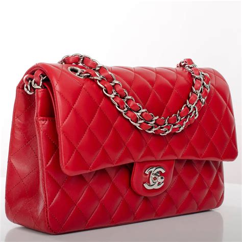 red chanel bag price